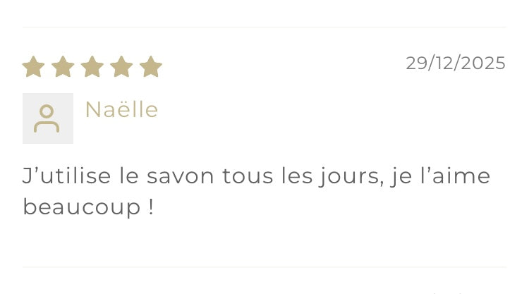 Savon à l'Or 24K — Nettoyage doux & éclat • 72% naturel