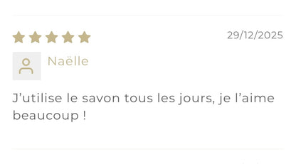 Savon à l'Or 24K — Nettoyage doux & éclat • 72% naturel