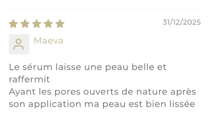 Sérum Précieux à l'Or 24K — Éclat, hydratation, pores affinés • 88% naturel