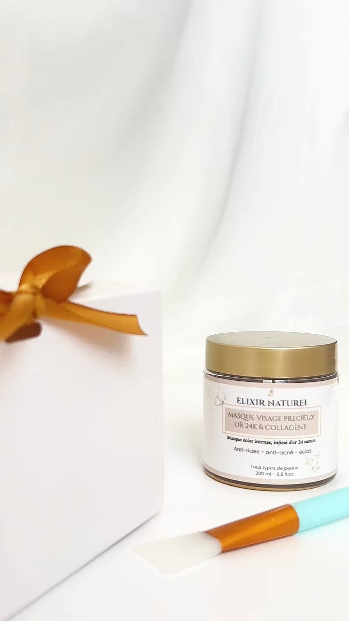 Masque Précieux à l'Or 24K — Régénération intense • 95% naturel